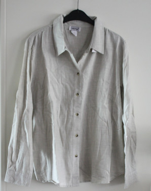 Licht grijze nieuwe blouse maat L-46