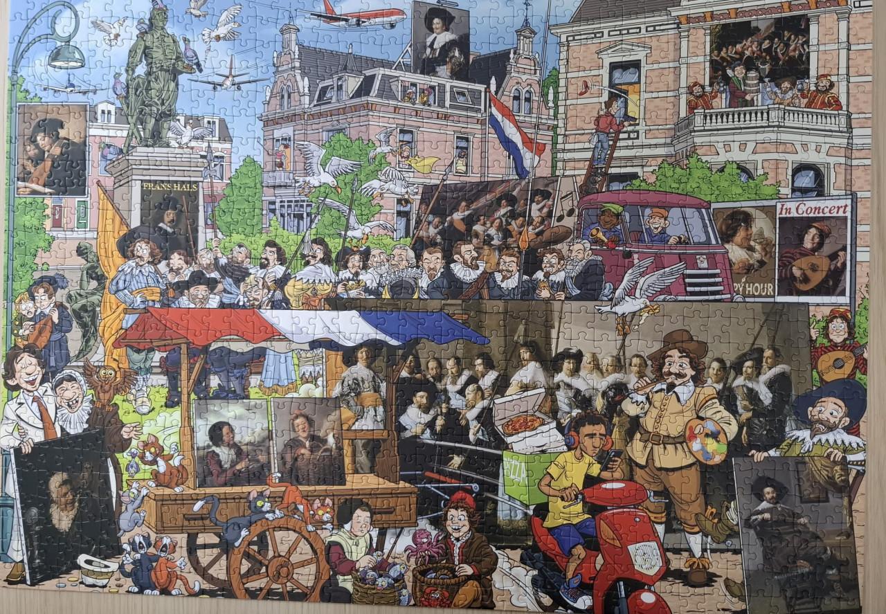 That's life puzzel Frans Hals