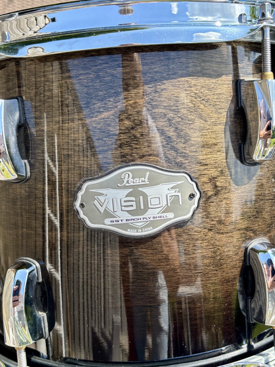 Compleet professioneel pearl vision drumstel