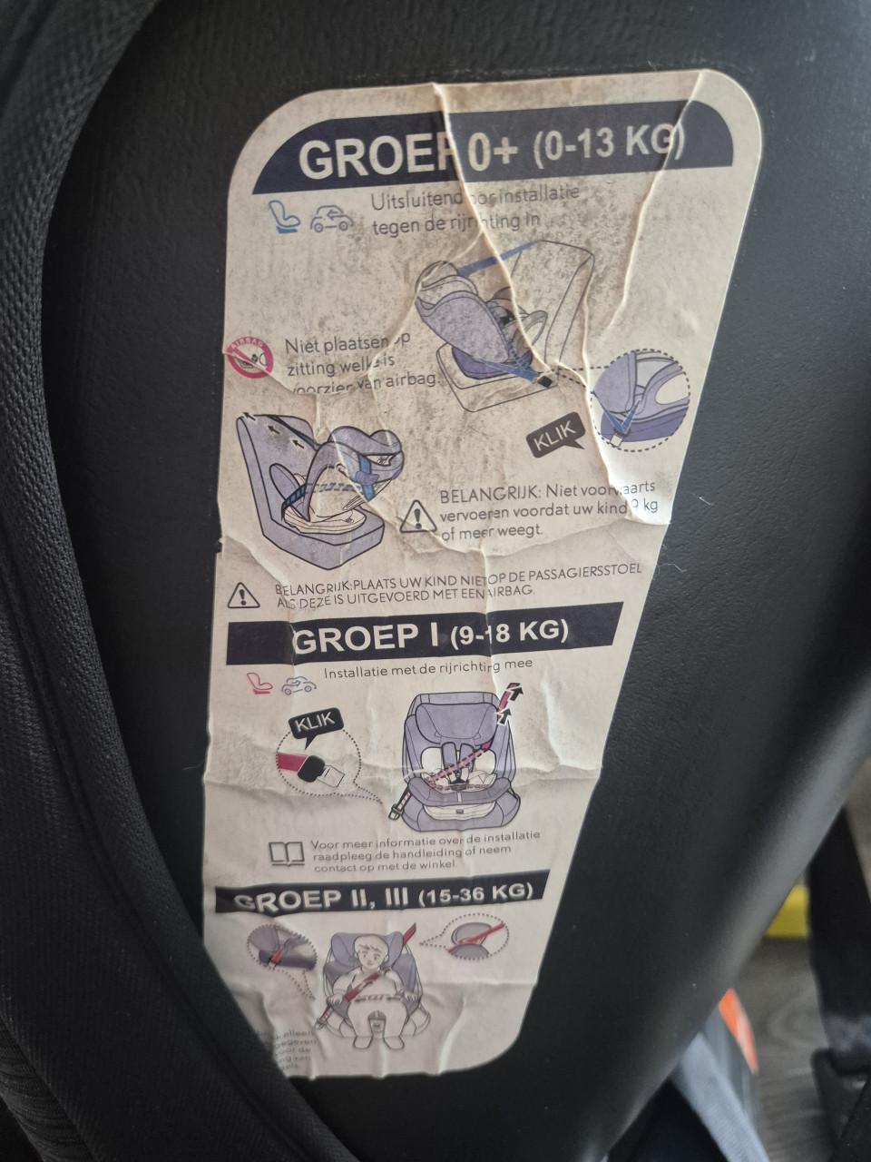 Autostoel novi baby Goliath Pro isofix 0-1-2-3