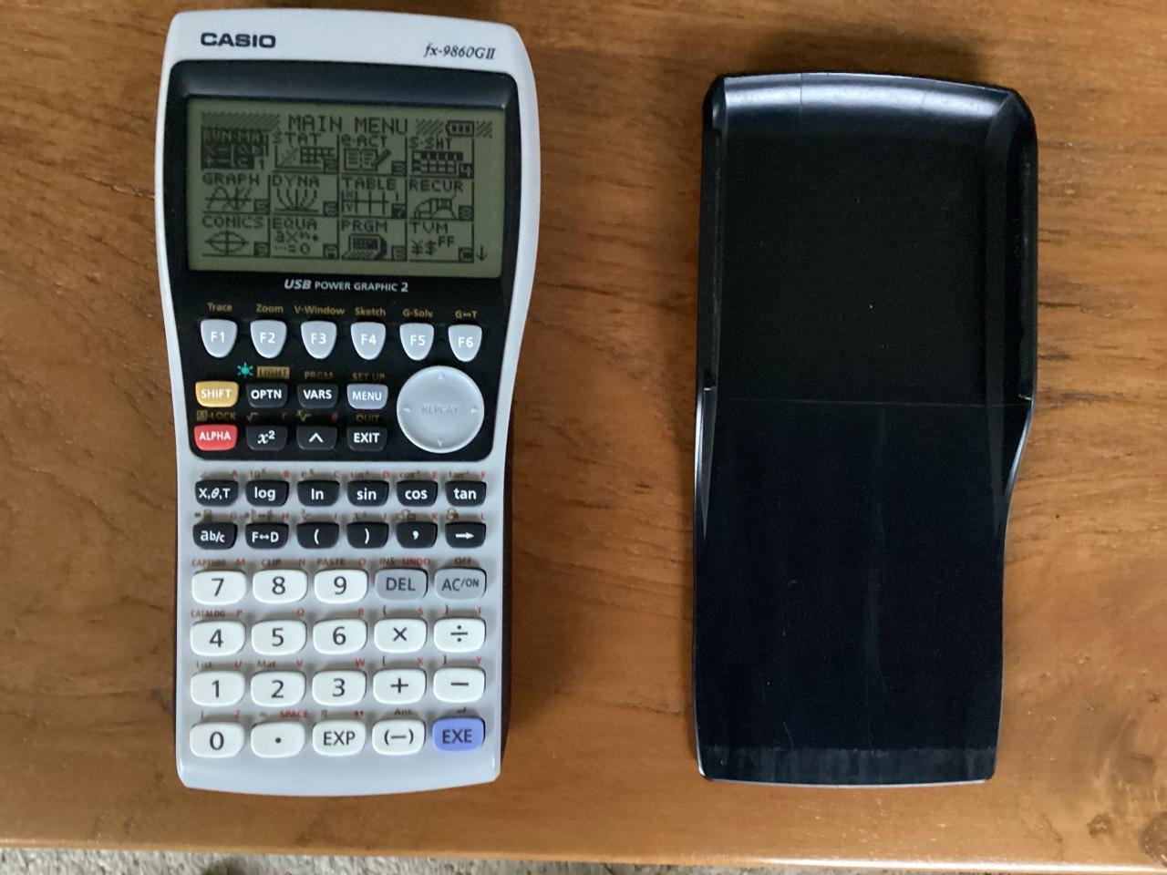 Casio grafische rekenmachine FX9860 GII