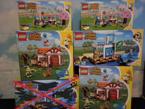 Lego Animal Crossing Nieuw sets