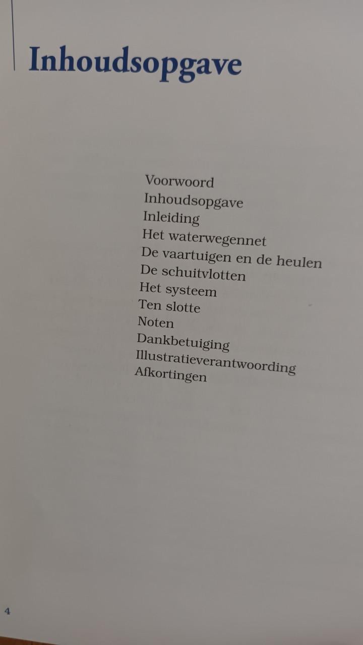 Varen over Walcherse Watergangen, van schuitvlot naar schuitvlot