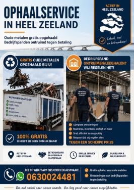 Oude metalen - ontruimingen