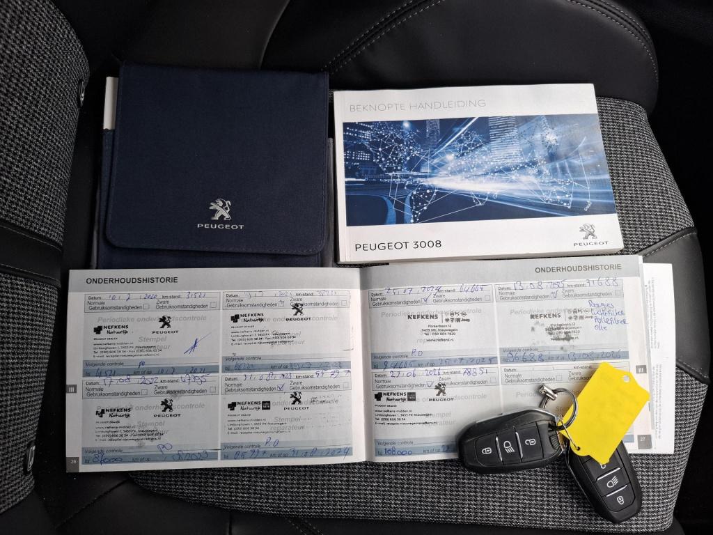 Peugeot 3008 suv 1.6 e-thp 165 allure automaat trekhaak/cam/nav
