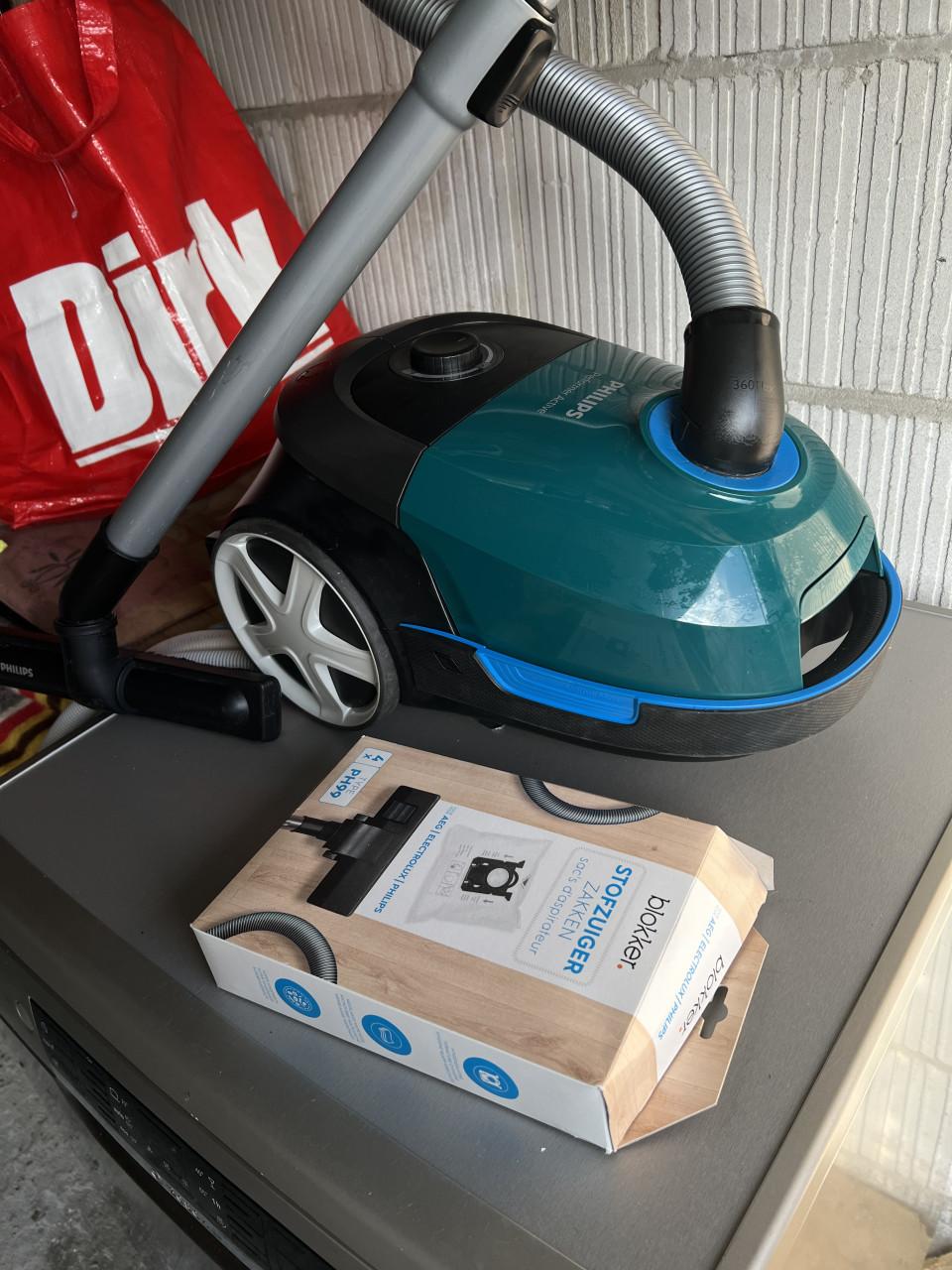 Als nieuwe Philips Performer Active FC8563/09 Stofzuiger  met zak