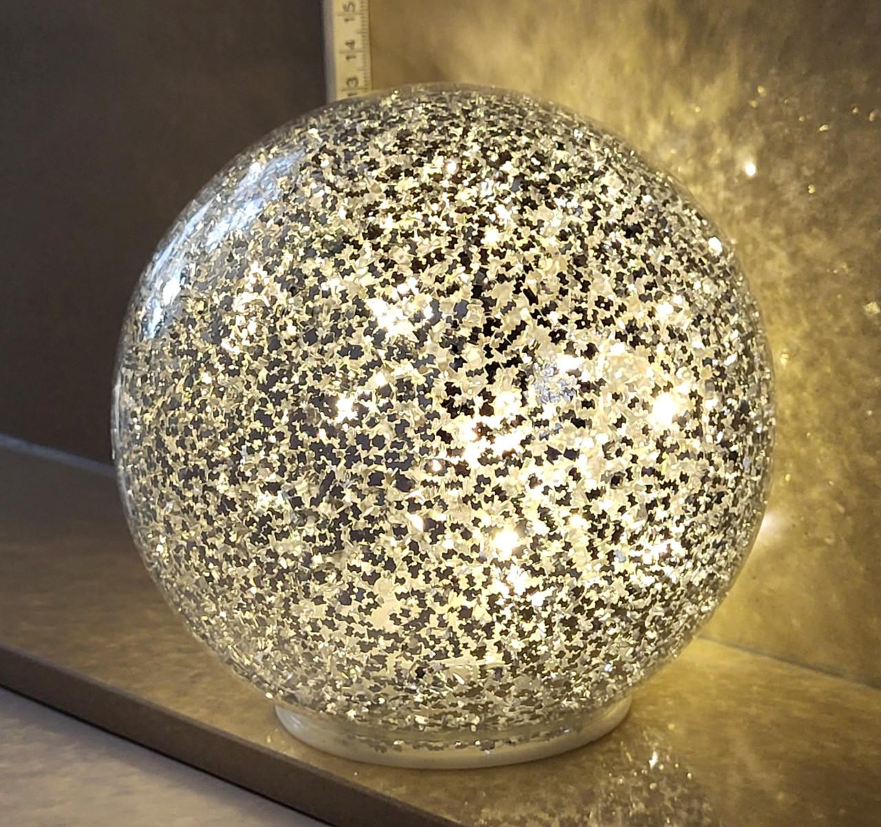 Luca Lighting Deco Bal Met Verlichting - H13 x Ø14 cm