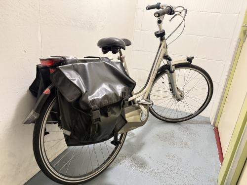 Station/ stad of student fiets
