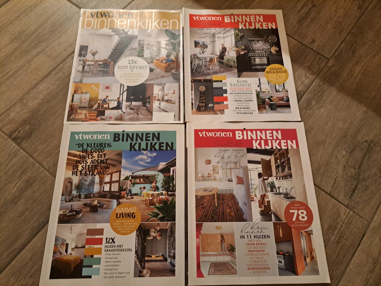 4x VT Wonen binnenkijken