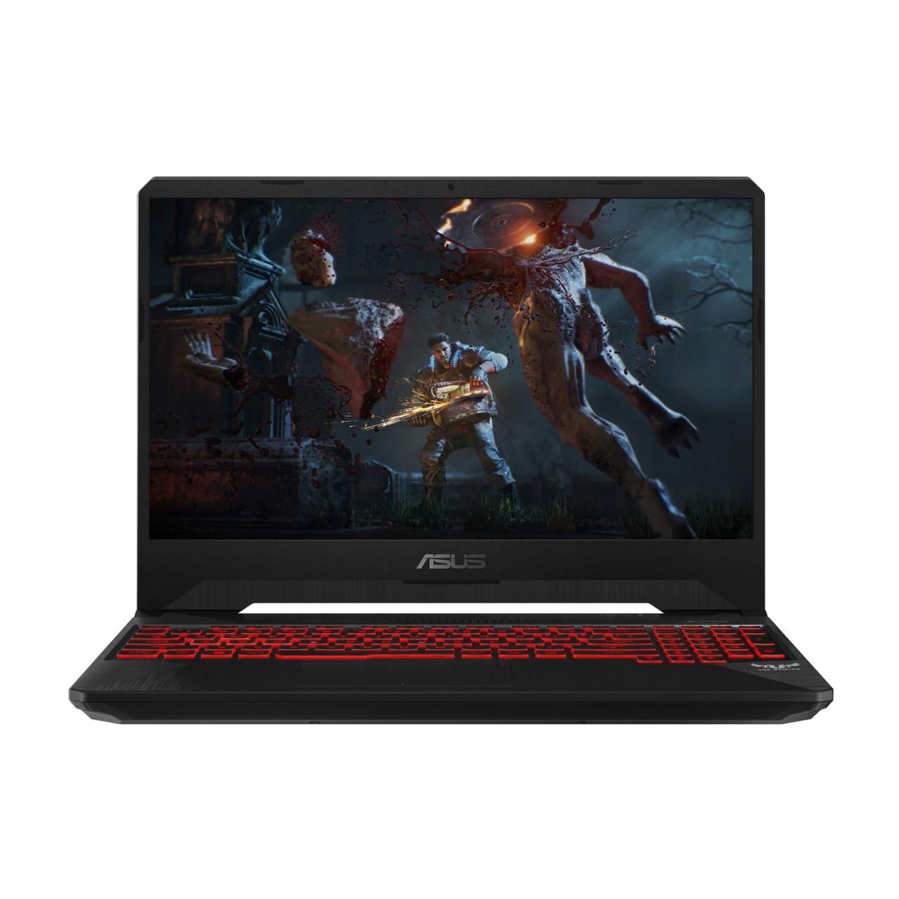 Asus Tuf Gaming Laptop-i7-W11-SSD-werk16giga-1256 gigabyte HDD-Goede Accu