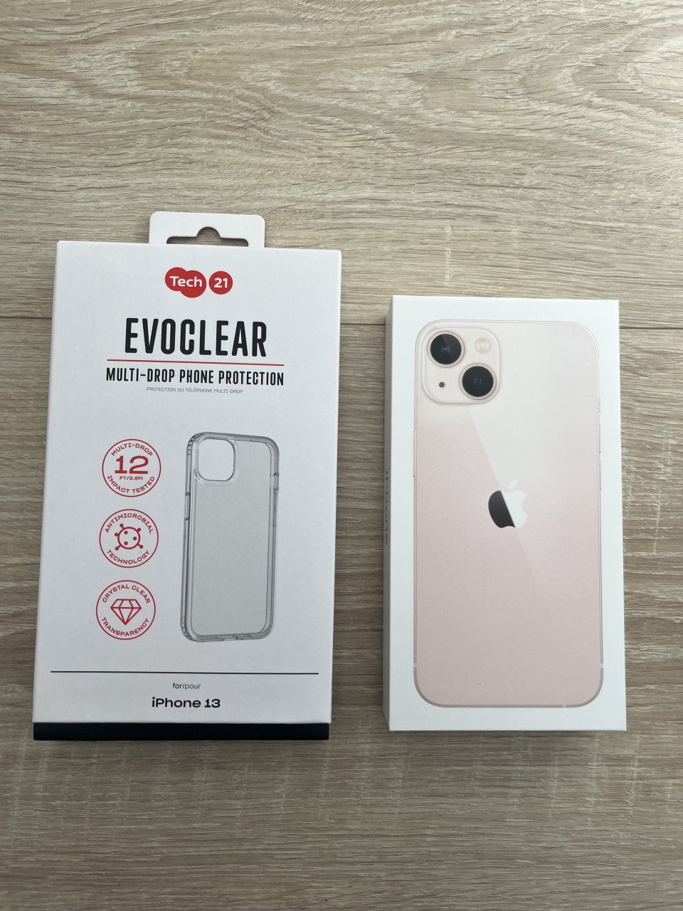 IPhone 13 - licht roze - 128gb in nette staat