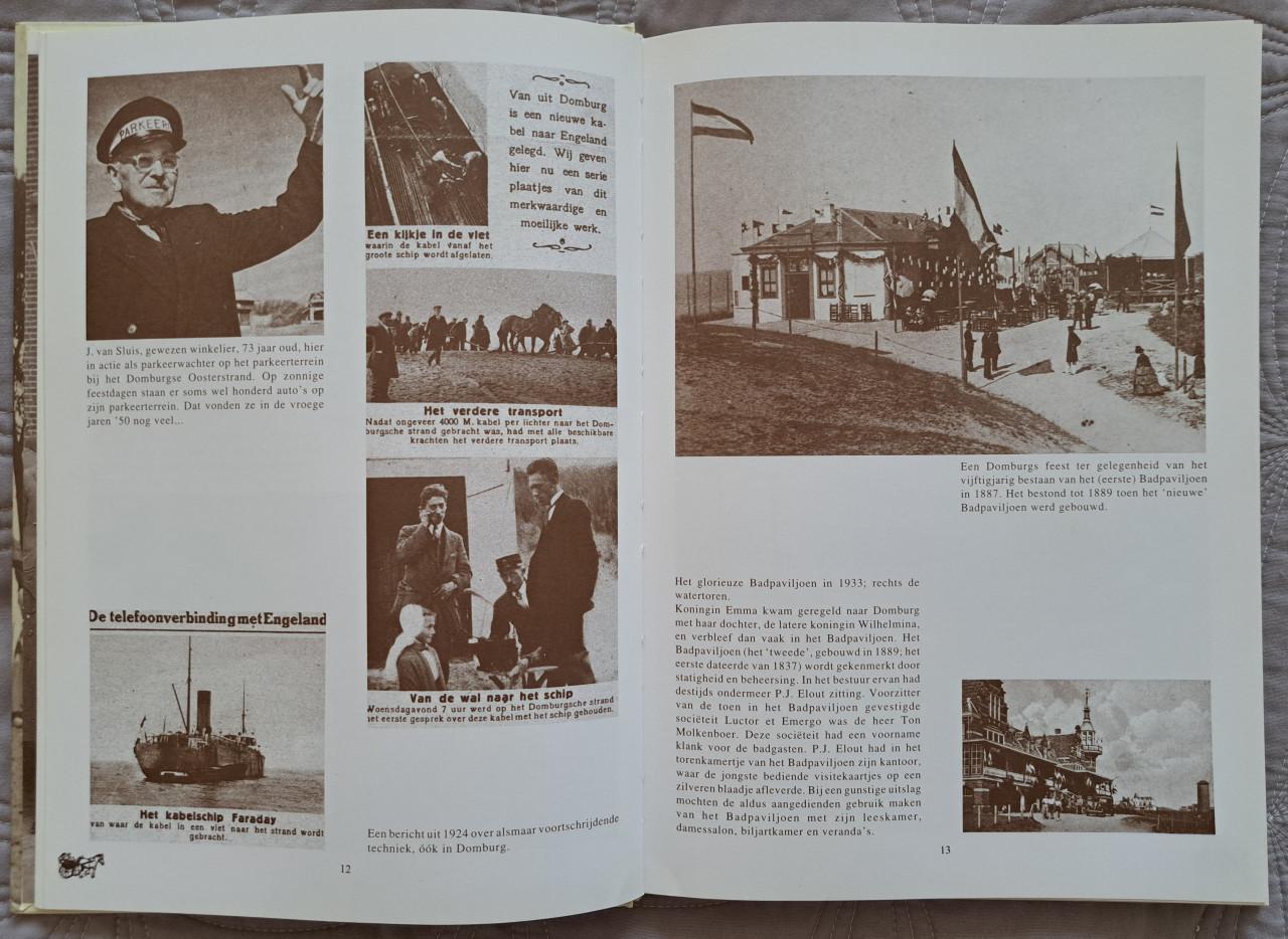 OOSTKAPELLE EN DOMBURG TOEN EN NU - Jacky Nijsen - 1994