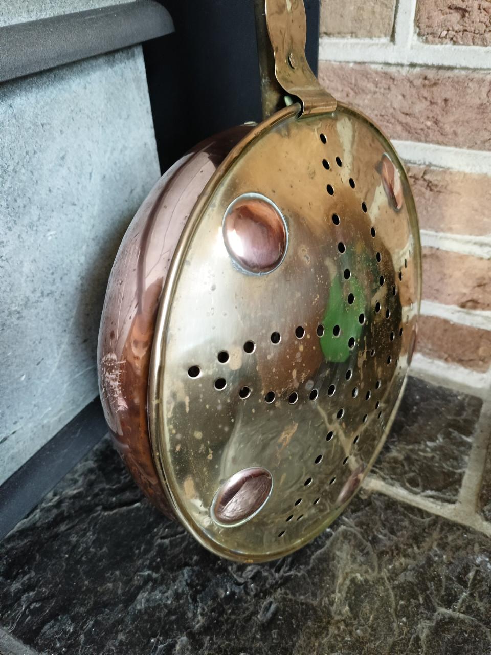 Prachtige antieke beddenpan