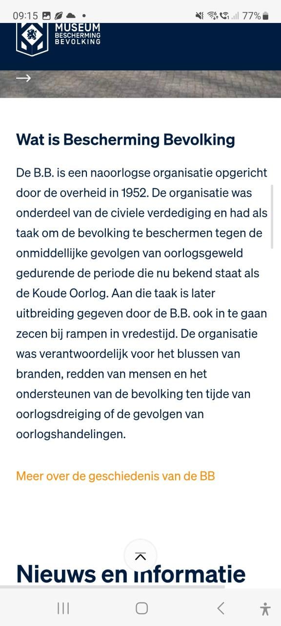 Bb bescherming bevolking