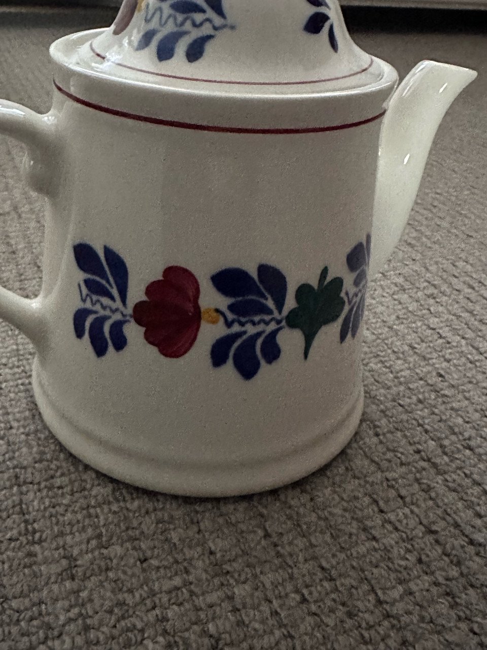 Boerenbont theepot