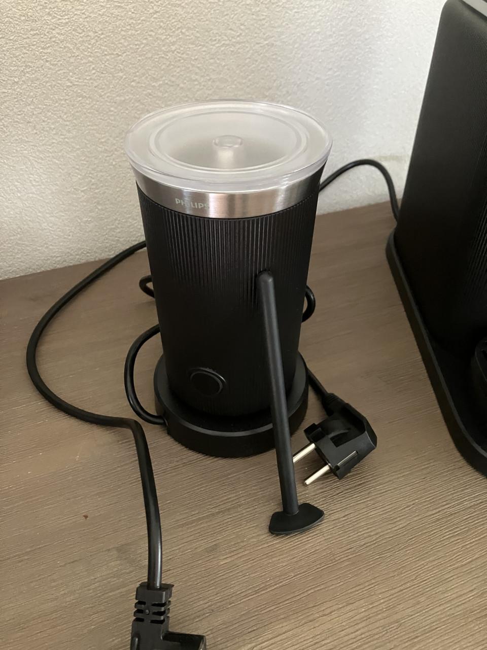 Philips baristina met melkopschuimer zwart  NIEUW