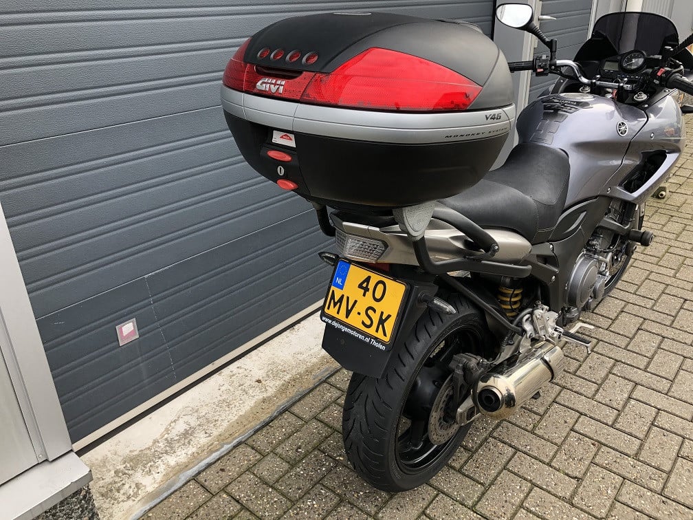 Yamaha TDM900 ABS '2007 met 49dkm, topkoffer, nette staat, rijklaar €3795,-