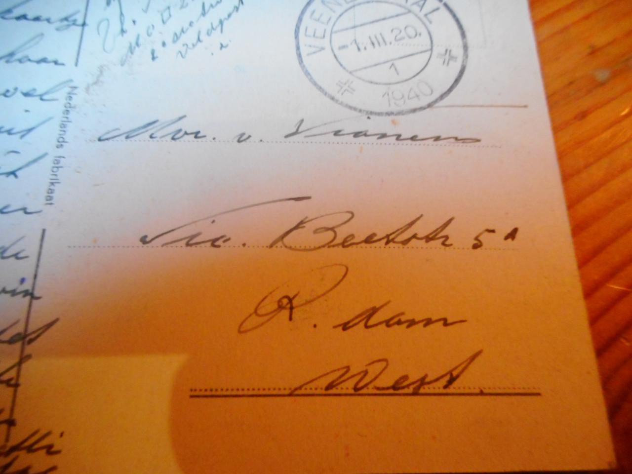 Lot Oude kaarten jaren 30/40