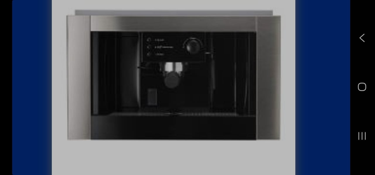 Inbouw Espresso cappuccino apparaat Ikea smakrik em