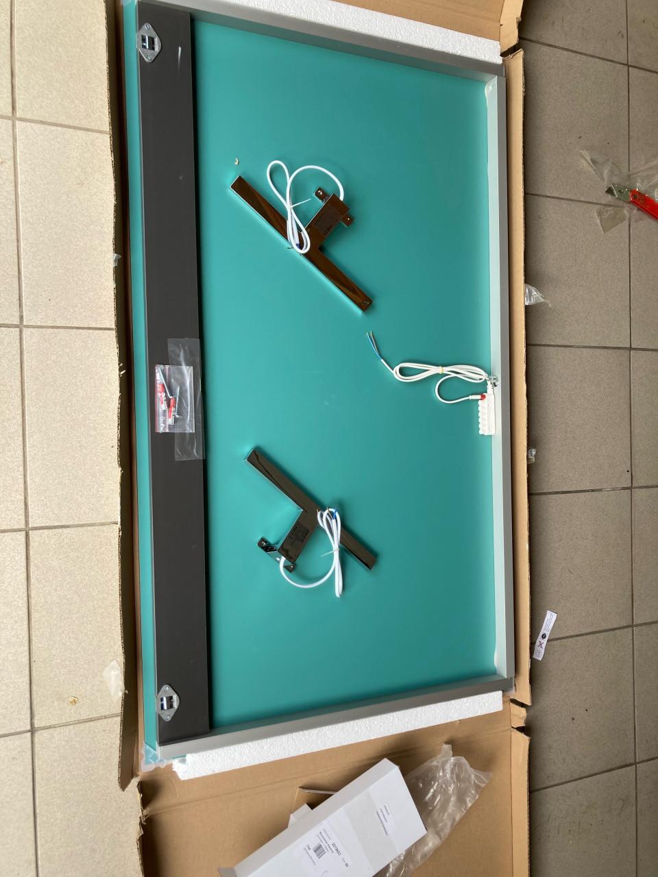 Badkamerspiegel met verlichting