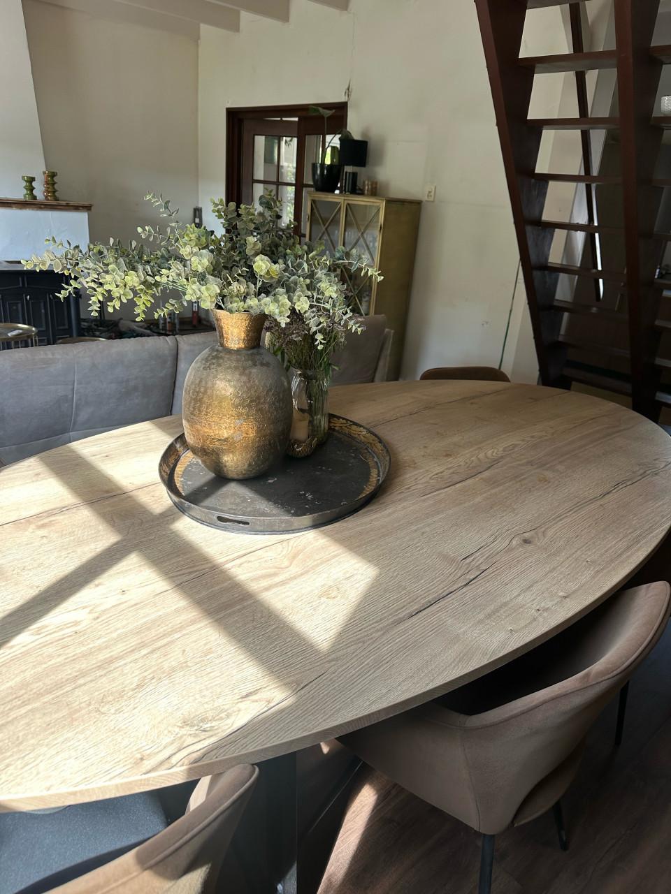 Ovale eettafel