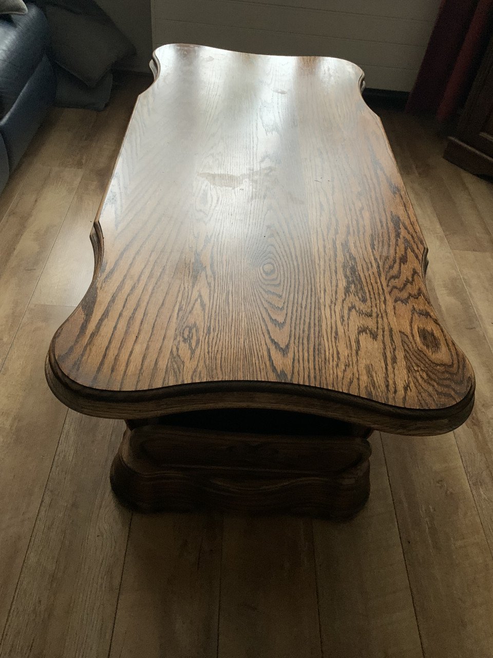Eiken tv kast,secretaire,kast,salontafel bijzettafel