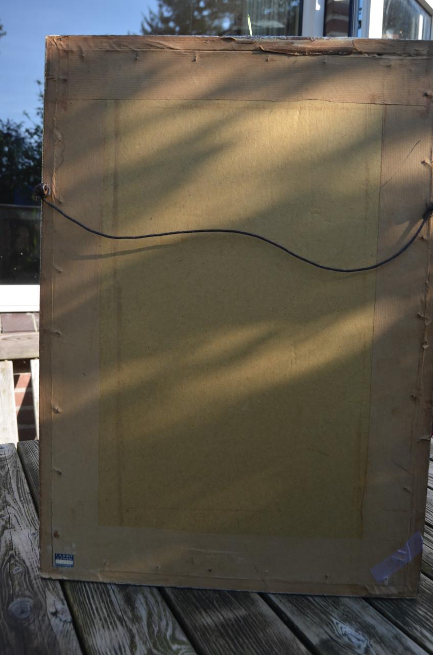 Zeer fraaie ets Louis Heymans: L.Jan en Malle Betje in één!!