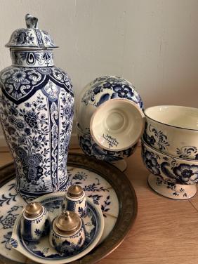 Delfts / Chinees - stijl aardewerk