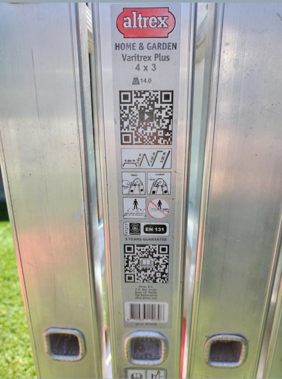 Altrex varitrex plus vouwladder