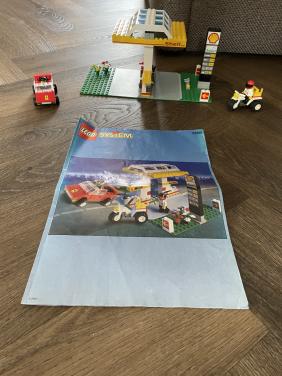 System lego: Shell benzinepompen 1256