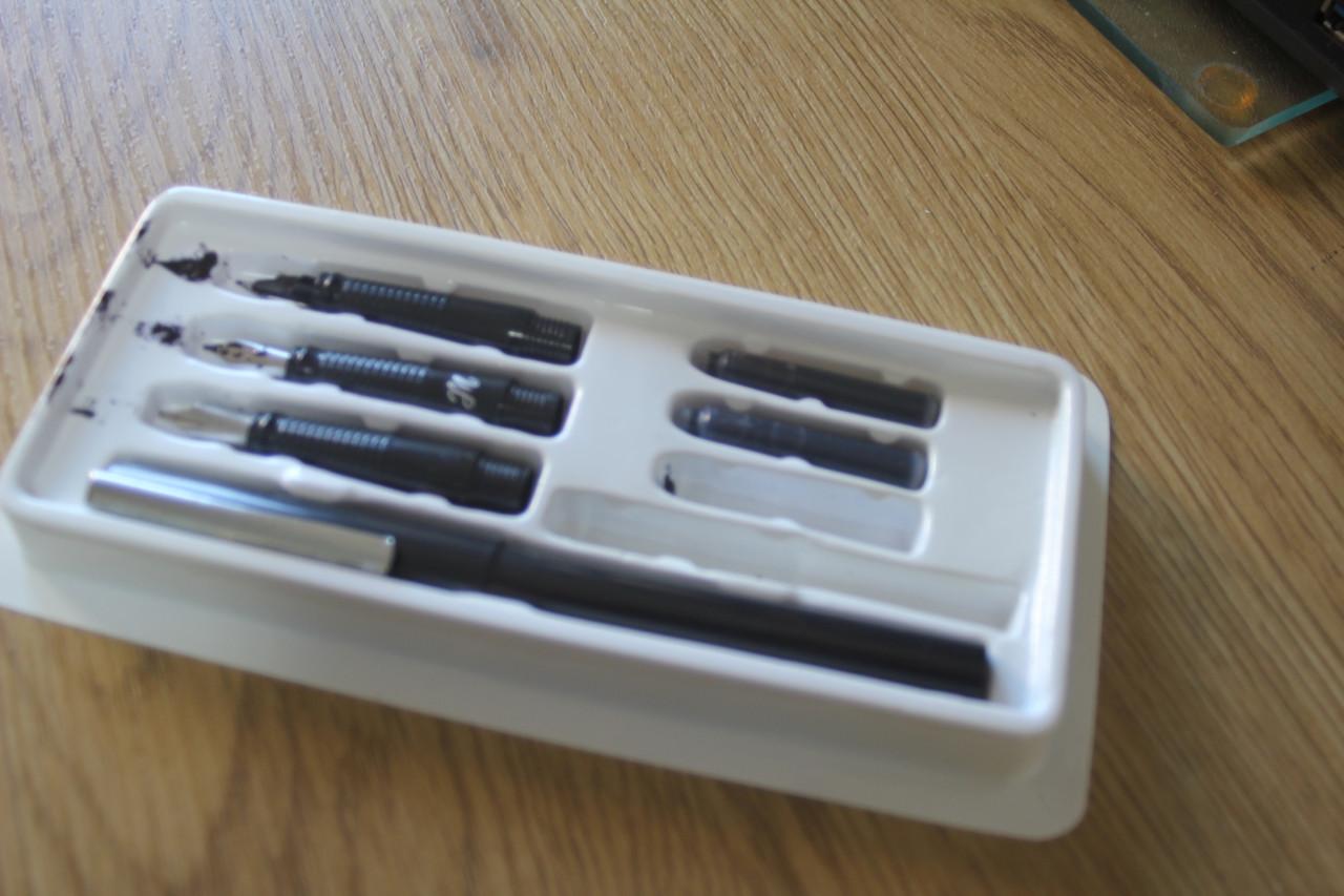 Fijnschrijver, div diktes