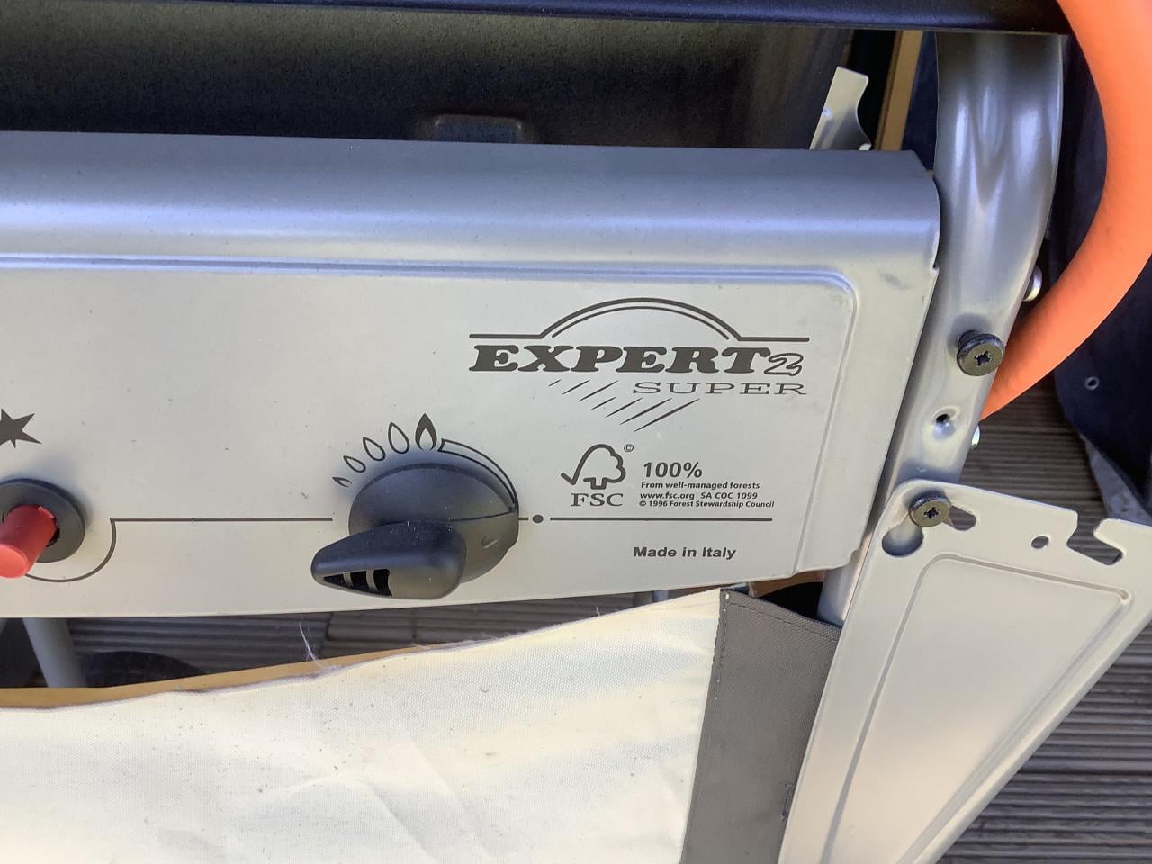 BBQ Campinggaz Expert 2 super. Gasbarbeque.