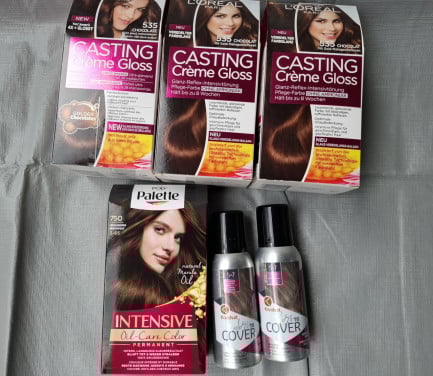 Haarkleuring pakket chocolate