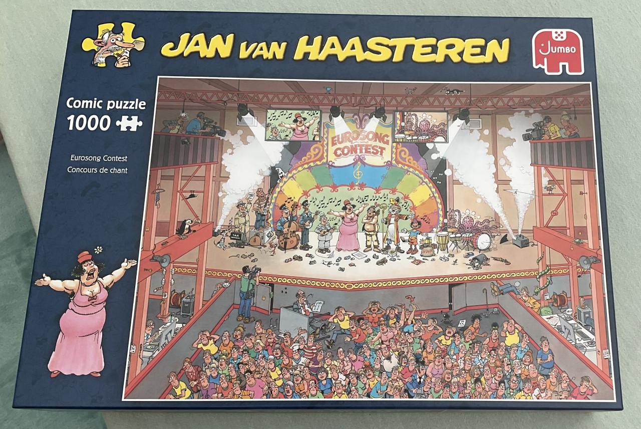 Jan van Haasteren puzzel Eurosong contest