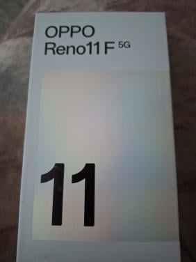 Oppo Reno 11 F 5G.   Palmgreen