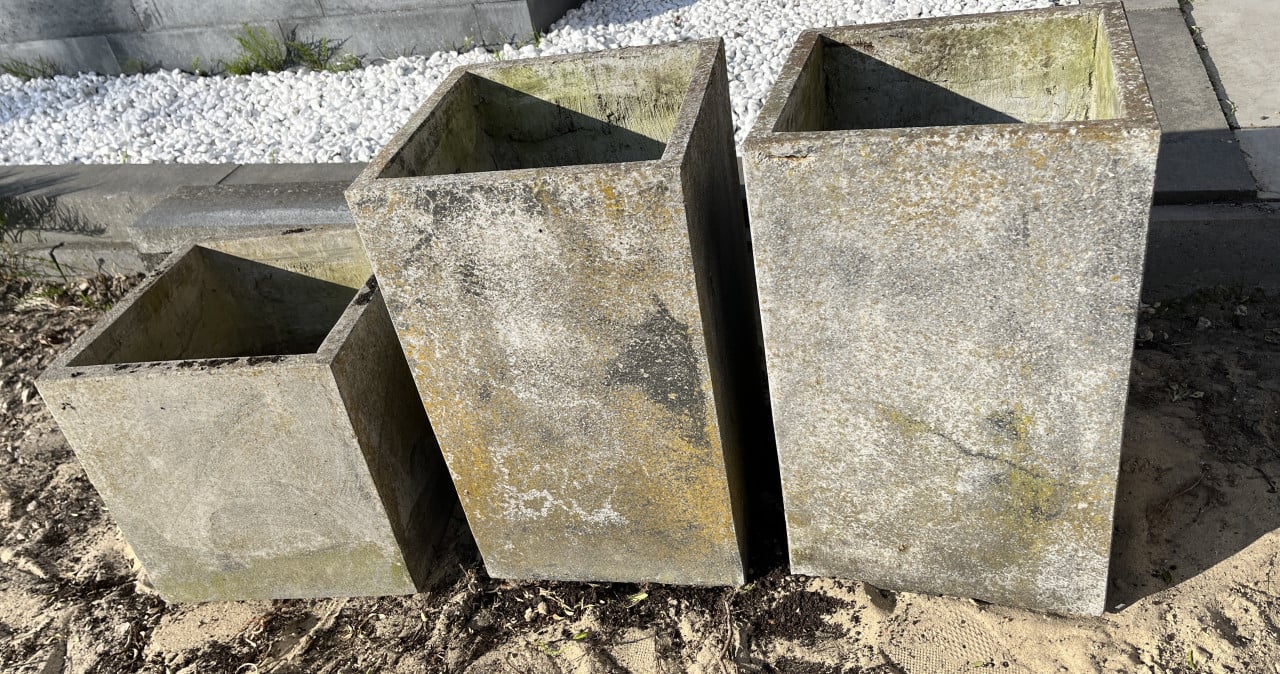 Set van 3 plantenbakken