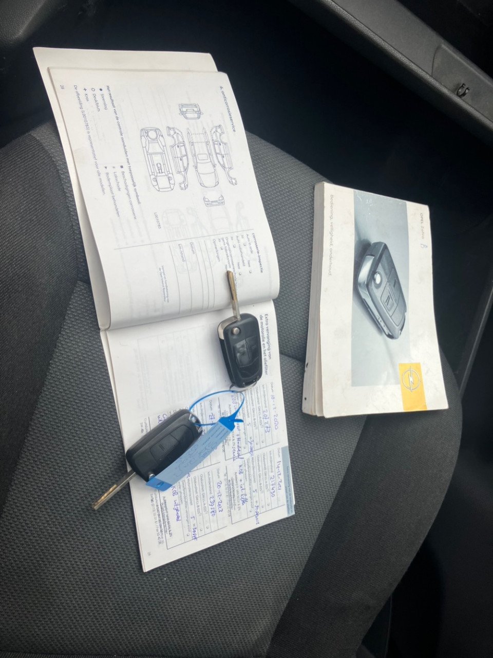 Opel Zafira 1.8 enjoy 7 persoons