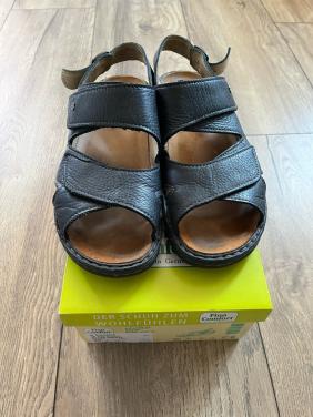 Finn Comfort leren sandalen blauw 43 Toro-S Hillcrest night