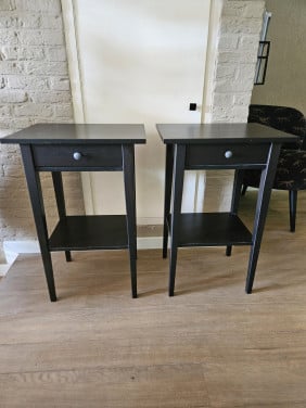 2x Hemnes nachtkastjes