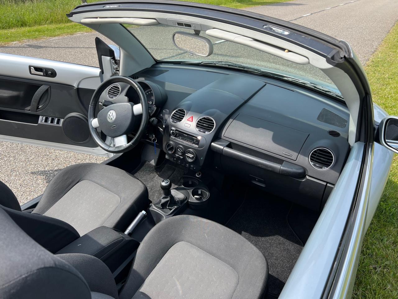 Puntgave VW Beetle Cabrio uit 2007 met slechts 139.000 km