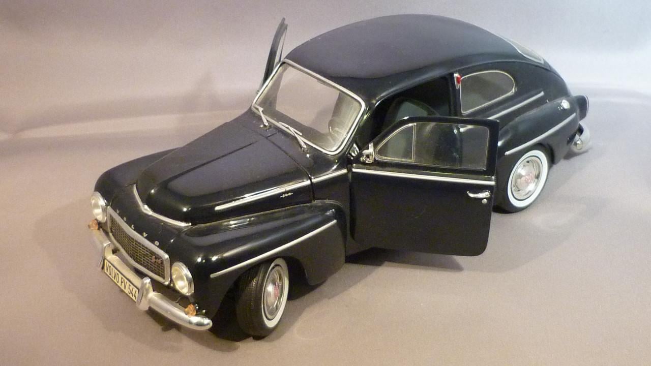 Model auto o.a. voor verzamelaars Volvo PV544 metaal