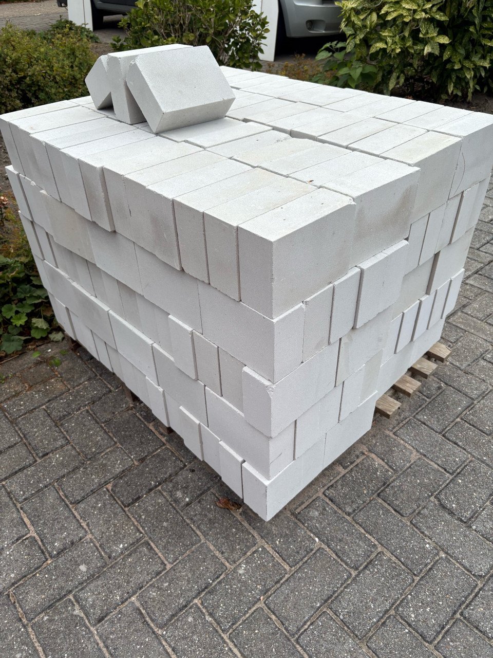 Gasbeton blokken