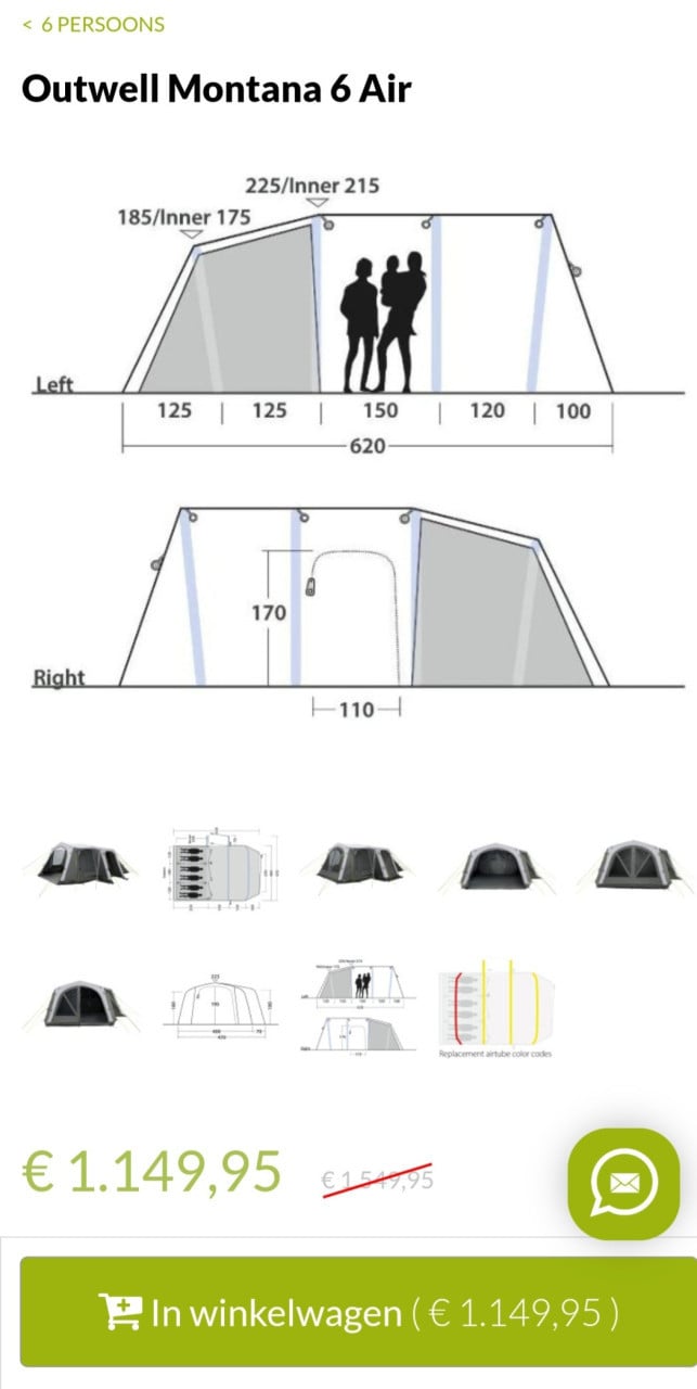 Montana 6 PE tent