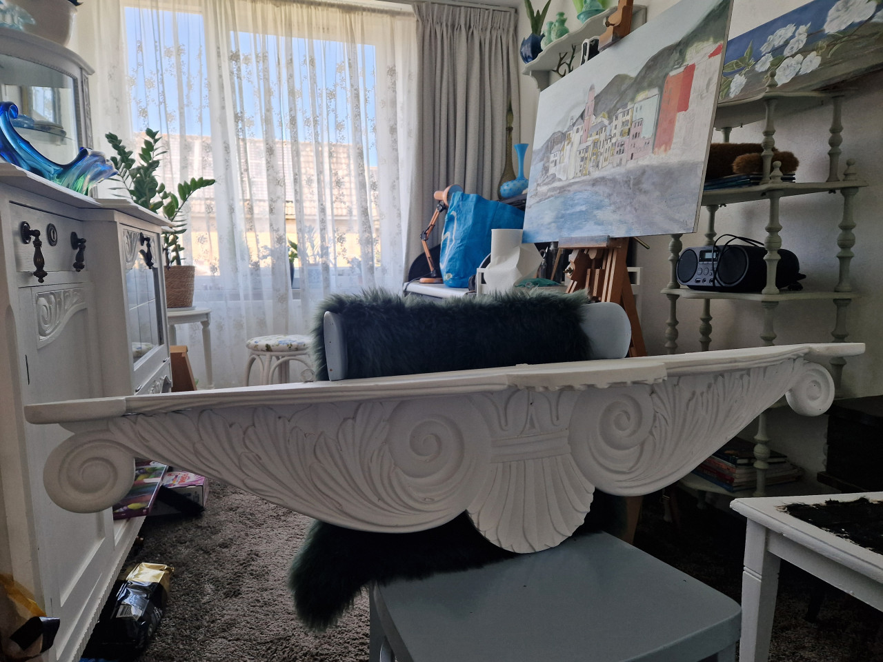 Mooie brocante plank