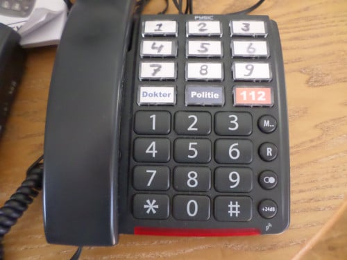 Telefoons voor slechtzienden.