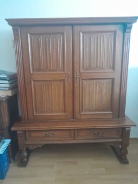Prachtige huiskamerkast jaren50/60