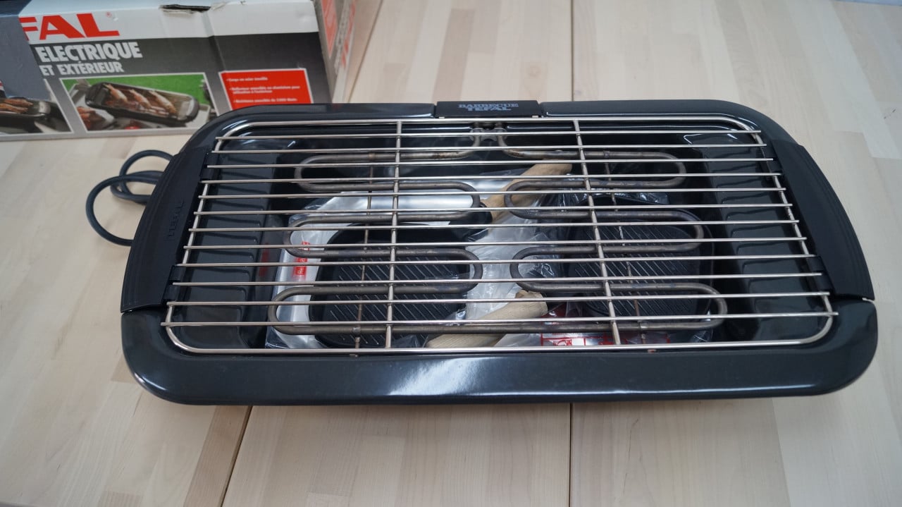 Tefal elektrische tafel barbecue voor binnen en buiten.