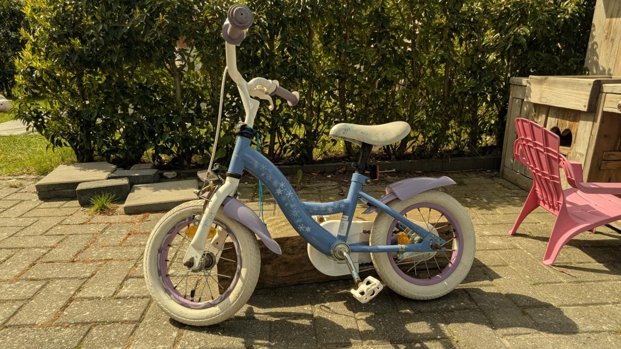 Frozen kinderfiets 12 inch