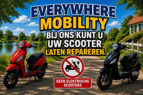 Everywhere Mobility reparatie: Uw scooter verdient de beste zorg!