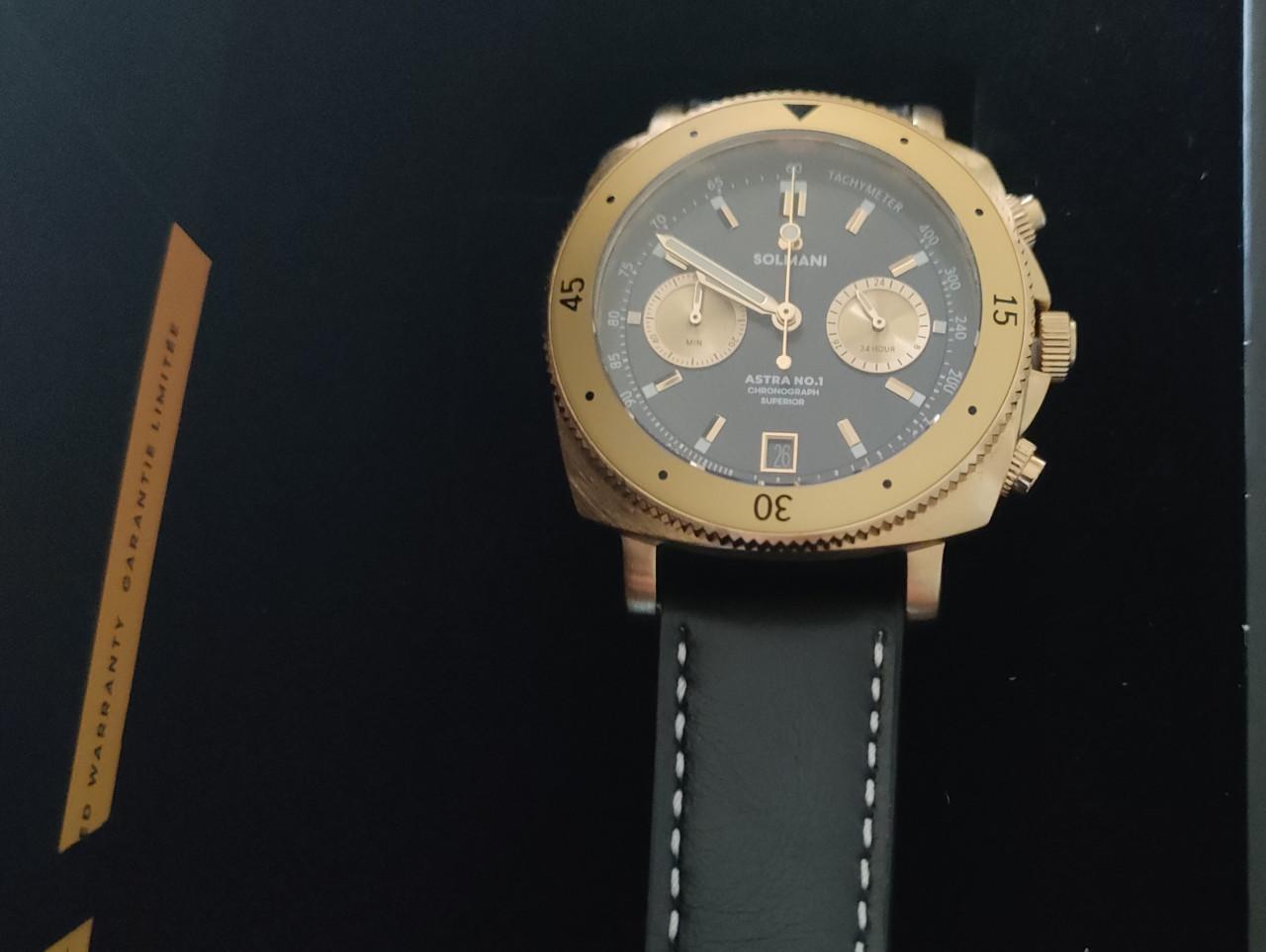 Solmani Astra1 Chronograph Superior herenhorloge – Nieuwstaat
